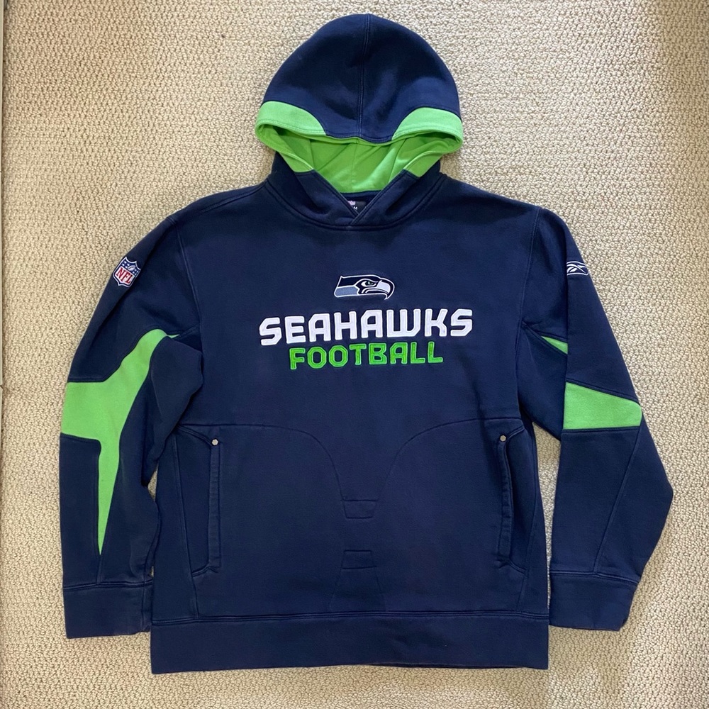 Reebok Seattle Seahawks Hoodie Men’s Small/Medium